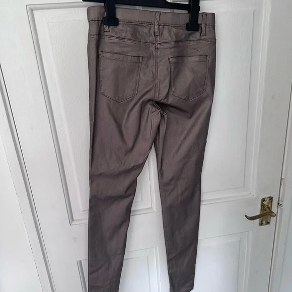 NEXT size 11-12 years Wax coated Trousers Leggins BNWOT - Picture 5 of 8